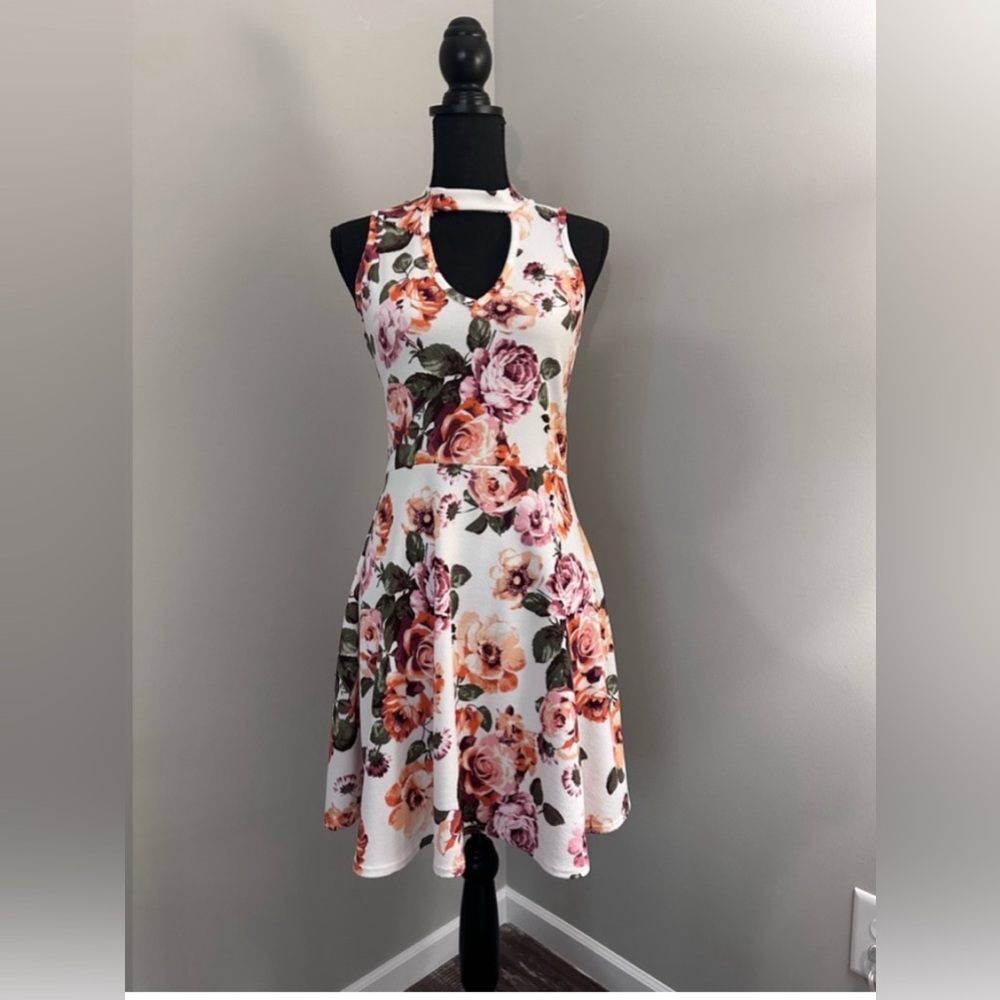 Ladies French Atmosphere POLYESTER Stretch Double Knit Jersey Knee Length Dress